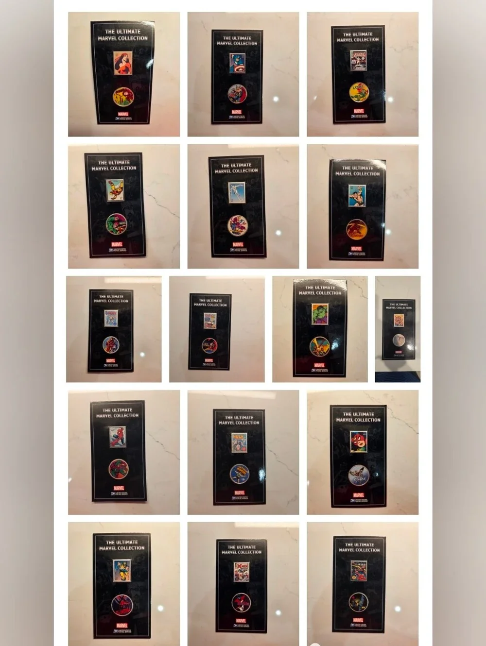 Marvel 16 piece